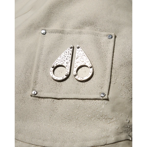 Moose Knuckles Original Stirling Down Parka in Alabaster | Coats | Coveti