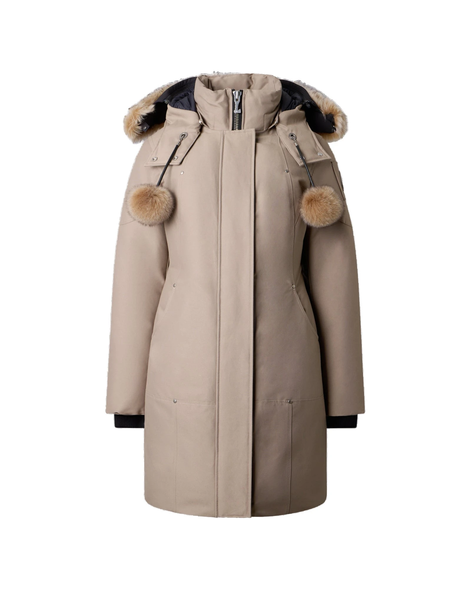 Moose Knuckles Original Stirling Down Parka in Ashen and Bronze Moose Knuckles Original Stirling Down Parka in Ashen and Bronze | Coveti