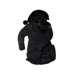 Moose Knuckles Original Stirling Down Parka in Black | Coveti
