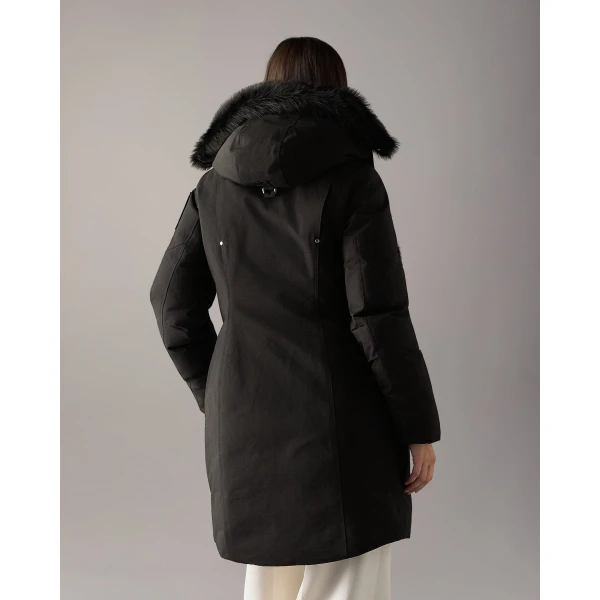 Moose Knuckles Original Stirling Down Parka in Black | Coats | Coveti