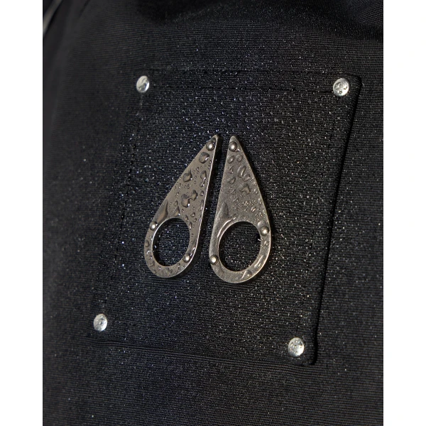Moose Knuckles Original Stirling Down Parka in Black | Coats | Coveti