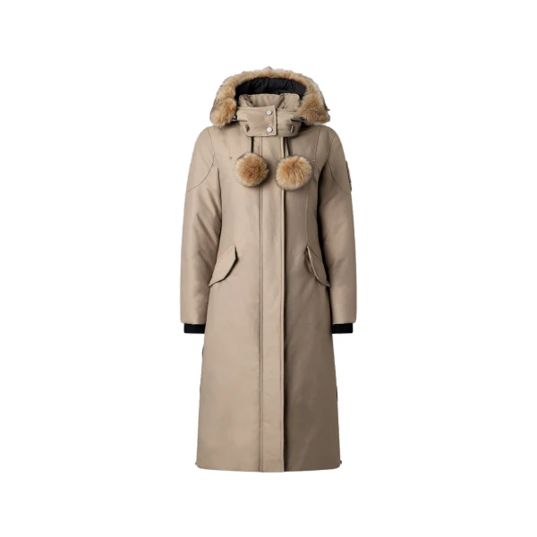 Original Stirling Long Down Parka in Ashen and Bronze