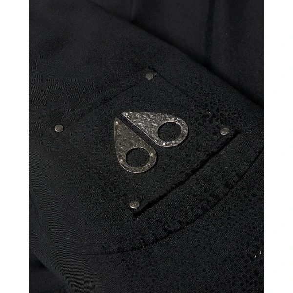 Moose Knuckles Original Stirling Long Down Parka in Black | Coats | Coveti