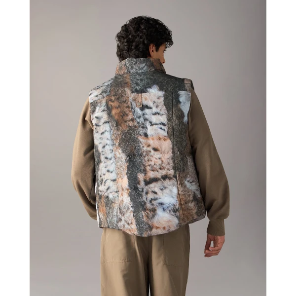 Moose Knuckles Original Westmount Camo Down Vest in Wild | Men Jackets | Coveti