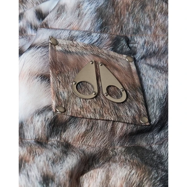 Moose Knuckles Original Westmount Camo Down Vest in Wild | Men Jackets | Coveti