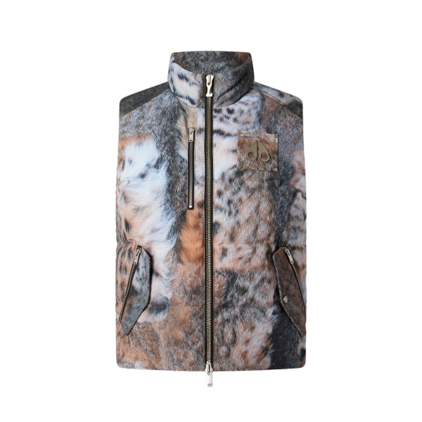 Moose Knuckles Original Westmount Camo Down Vest in Wild | Coveti