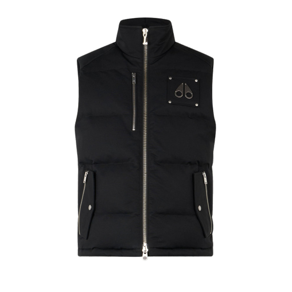 Moose Knuckles Original Westmount Down Vest in Black | Coveti
