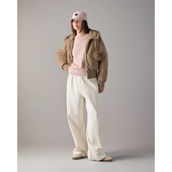 Moose Knuckles Oro Bunny Reversible Hoodie in Ashen | Hoodies | Coveti