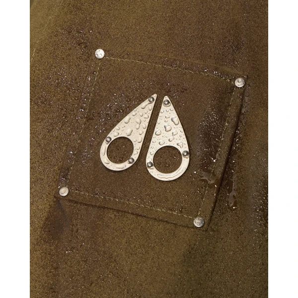 Moose Knuckles Pioneer Fur & Down Parka in Combat | Coats | Coveti
