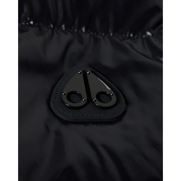 Moose Knuckles Queens Down Bomber in Black | Jackets | Coveti