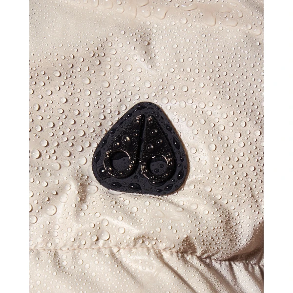 Moose Knuckles Queens Reversible Down Puffer in Alabaster | Jackets | Coveti
