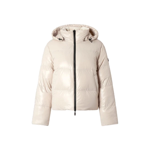Moose Knuckles Queens Reversible Down Puffer in Alabaster | Coveti