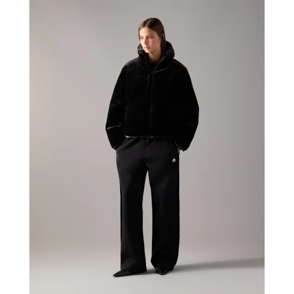 Moose Knuckles Queens Reversible Down Puffer in Black | Jackets | Coveti
