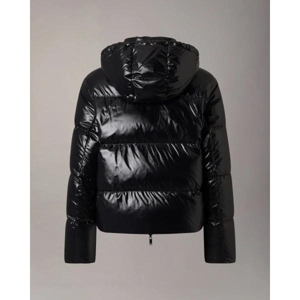 Moose Knuckles Queens Reversible Down Puffer in Black | Jackets | Coveti
