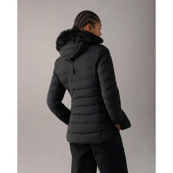 Moose Knuckles Roselawn Down Jacket in Black | Jackets | Coveti
