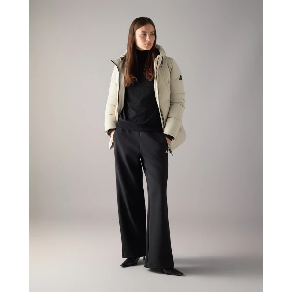 Moose Knuckles Soho 3Q Down Jacket in Alabaster | Jackets | Coveti