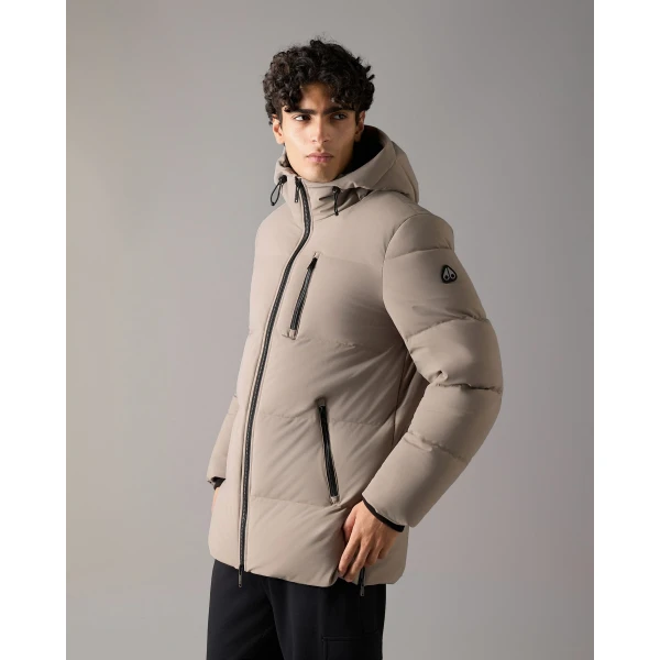 Moose Knuckles Soho 3Q Down Jacket in Ashen | Men Jackets | Coveti