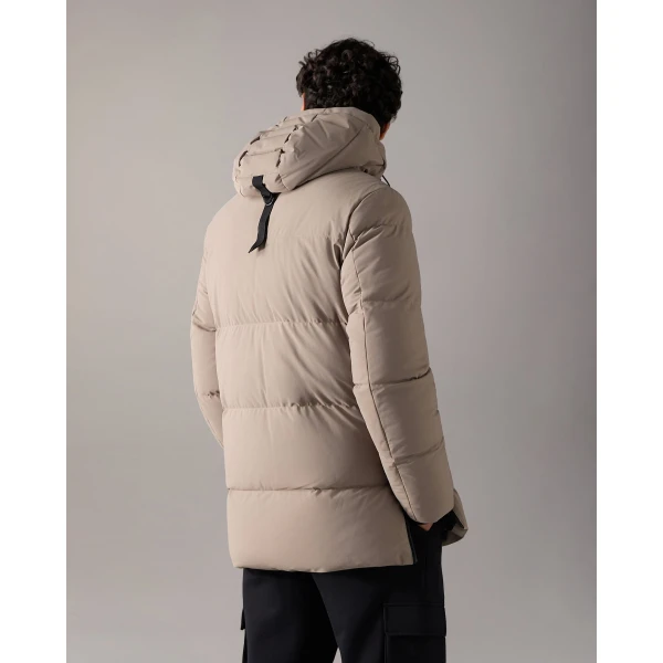 Moose Knuckles Soho 3Q Down Jacket in Ashen | Men Jackets | Coveti