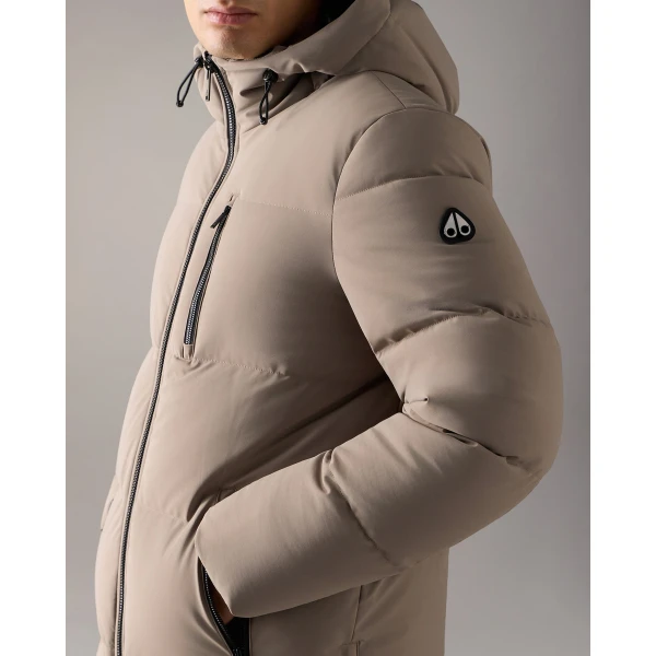 Moose Knuckles Soho 3Q Down Jacket in Ashen | Men Jackets | Coveti