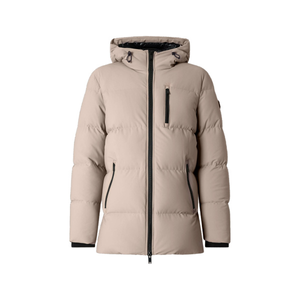 Moose Knuckles Soho 3Q Down Jacket in Ashen | Coveti