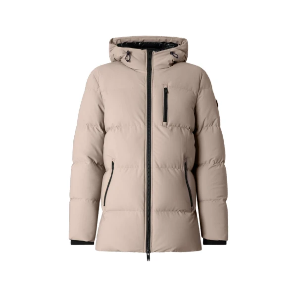 Moose Knuckles Soho 3Q Down Jacket in Ashen | Coveti