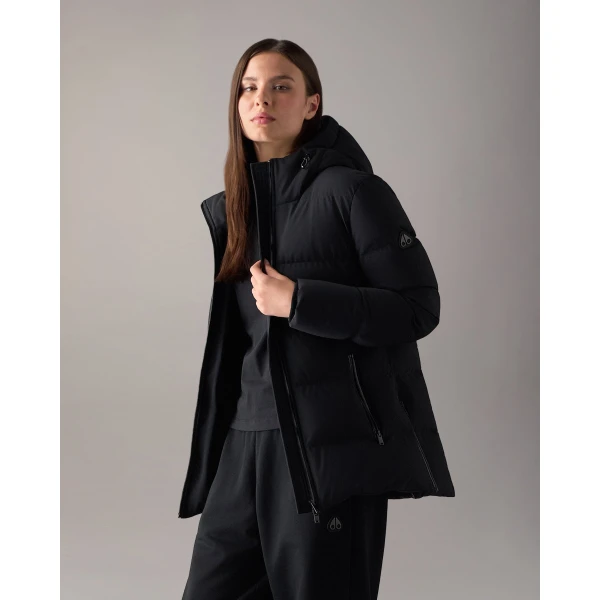 Moose Knuckles Soho 3Q Down Jacket in Black | Jackets | Coveti