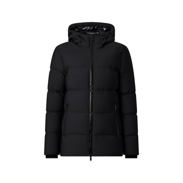 Moose Knuckles Soho 3Q Down Jacket in Black | Coveti