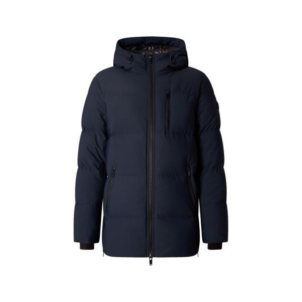 Moose Knuckles Soho 3Q Down Jacket in Navy | Coveti
