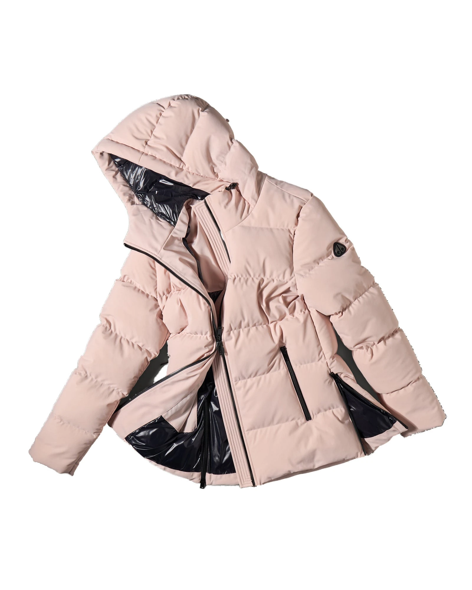 Moose Knuckles Soho 3Q Down Jacket in Rosewood Moose Knuckles Soho 3Q Down Jacket in Rosewood | Coveti