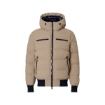 Moose Knuckles Soho Down Bomber in Ashen | Coveti