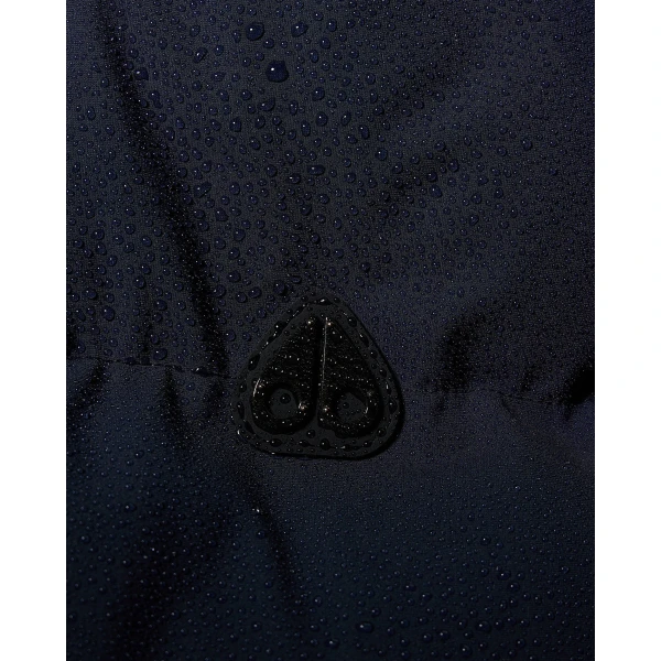 Moose Knuckles Soho Down Bomber in Navy | Men Jackets | Coveti