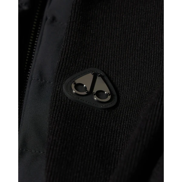 Moose Knuckles Soho Hybrid Down Jacket in Black | Jackets | Coveti
