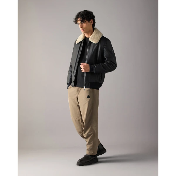 Moose Knuckles Toba Bomber Jacket in Black | Men Jackets | Coveti