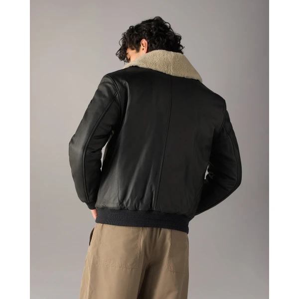 Moose Knuckles Toba Bomber Jacket in Black | Men Jackets | Coveti