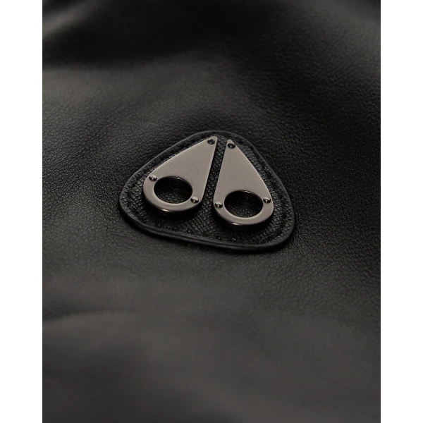 Moose Knuckles Toba Bomber Jacket in Black | Men Jackets | Coveti