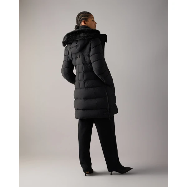 Moose Knuckles Watershed Down Parka in Black | Coats | Coveti