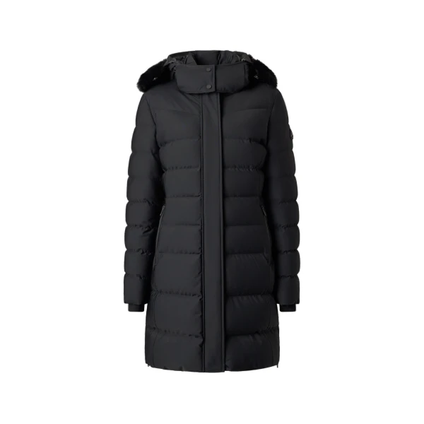 Moose Knuckles Watershed Down Parka in Black | Coveti