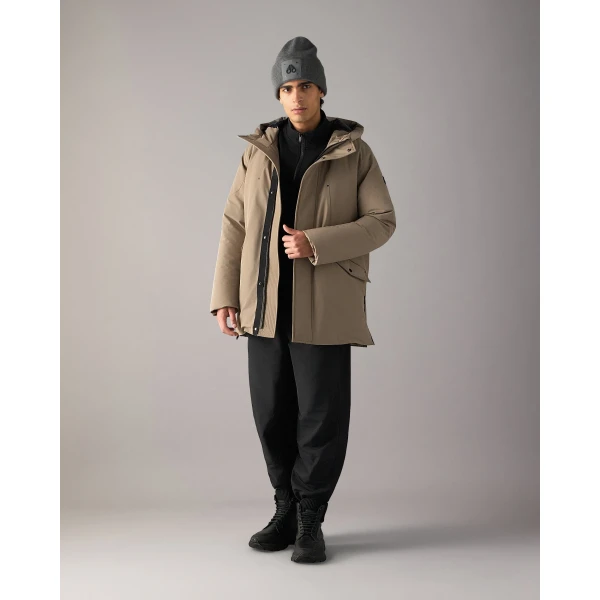 Moose Knuckles West-Ed 3Q Down Jacket in Ashen | Men Jackets | Coveti