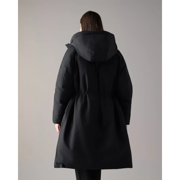 Moose Knuckles West-Ed Down Parka in Black | Coats | Coveti