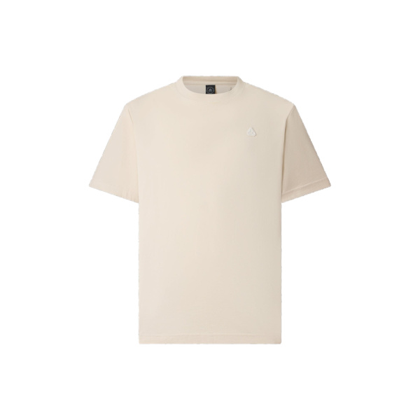 Moose Knuckles YUL Classic T-Shirt in Alabaster | Coveti