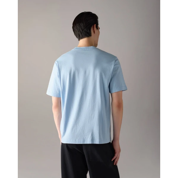 Moose Knuckles YUL Classic T-Shirt in Blue Ice | T-shirts & vests | Coveti