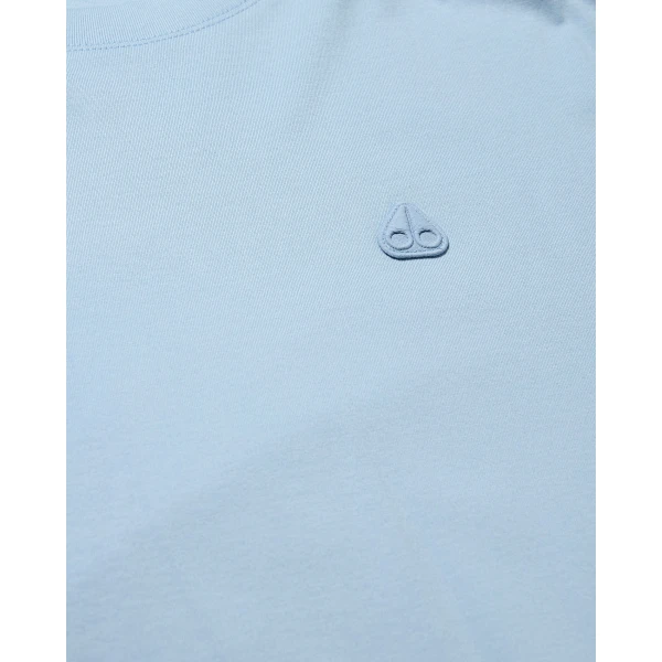 Moose Knuckles YUL Classic T-Shirt in Blue Ice | T-shirts & vests | Coveti