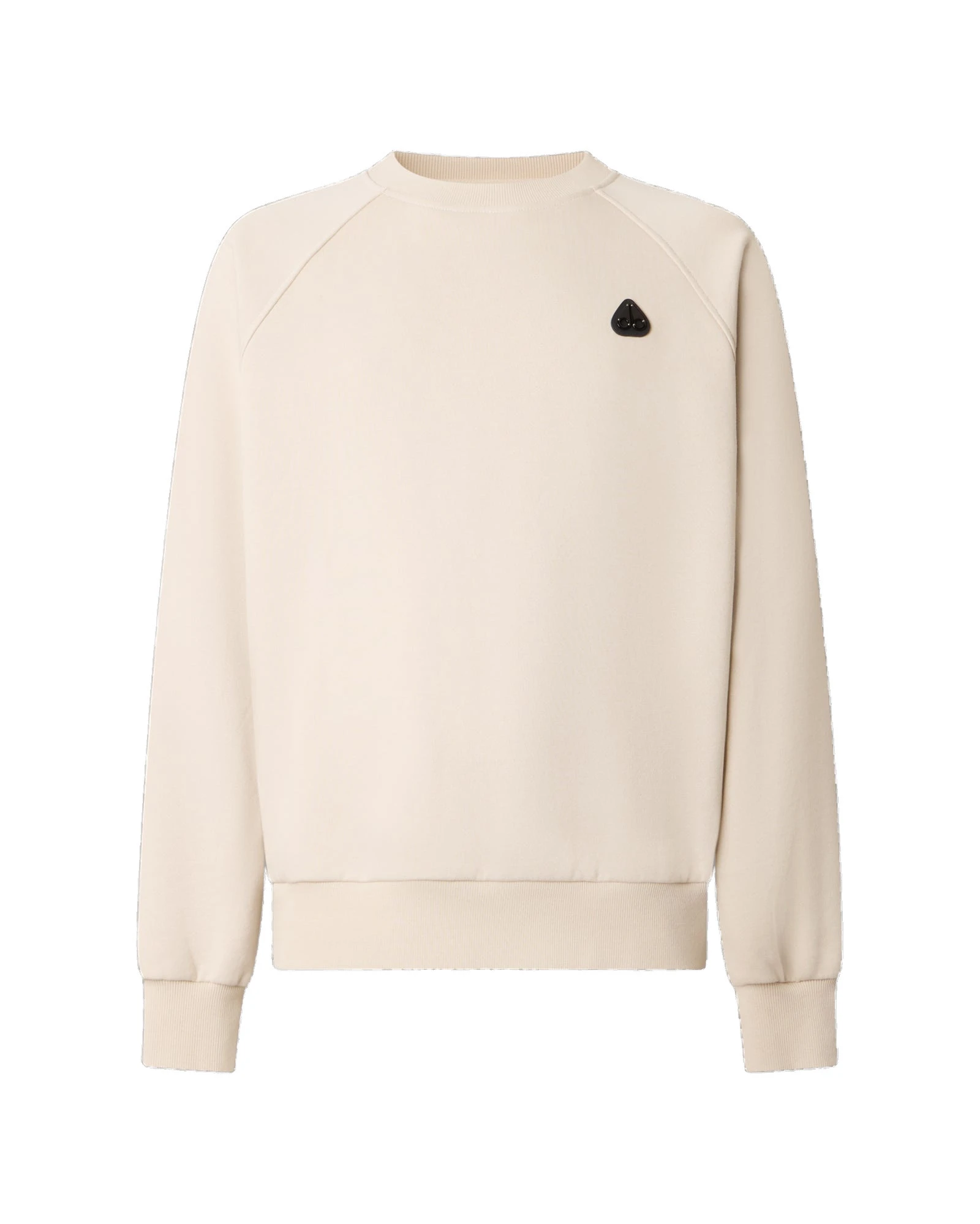Moose Knuckles YUL Crewneck Sweatshirt in Alabaster Moose Knuckles YUL Crewneck Sweatshirt in Alabaster | Coveti