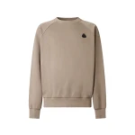 Moose Knuckles YUL Crewneck Sweatshirt in Ashen | Coveti