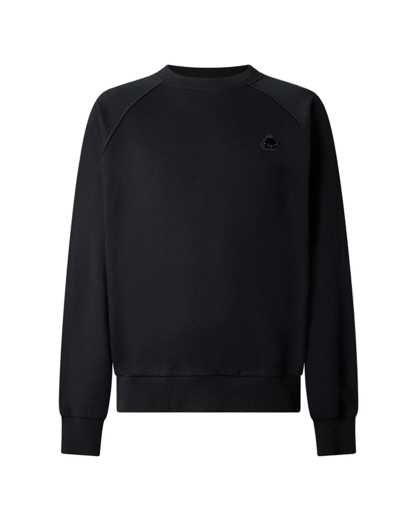 Moose Knuckles YUL Crewneck Sweatshirt in Black Moose Knuckles YUL Crewneck Sweatshirt in Black | Coveti