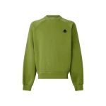 Moose Knuckles YUL Crewneck Sweatshirt in Clover | Coveti