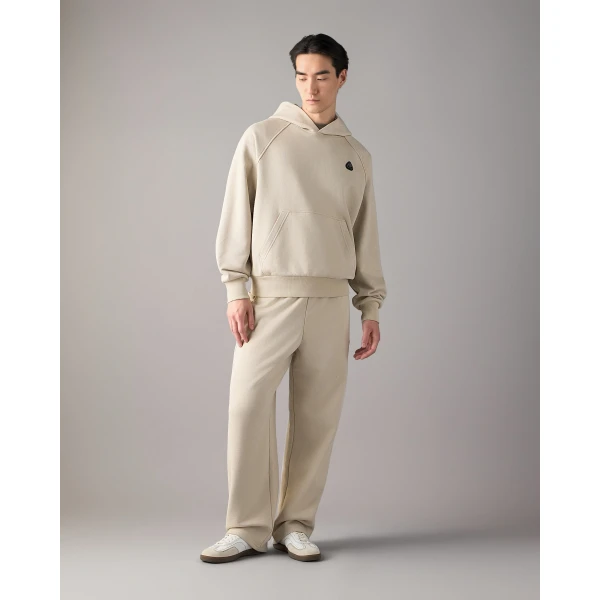 Moose Knuckles YUL Hoodie in Alabaster | Sweatshirts | Coveti
