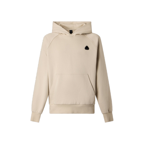 Moose Knuckles YUL Hoodie in Alabaster | Coveti