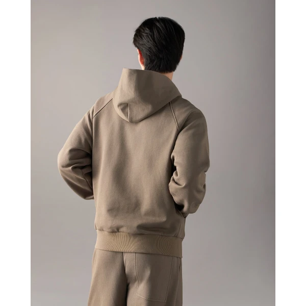 Moose Knuckles YUL Hoodie in Ashen | Sweatshirts | Coveti