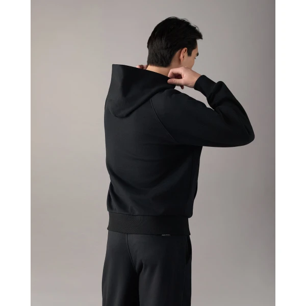 Moose Knuckles YUL Hoodie in Black | Sweatshirts | Coveti